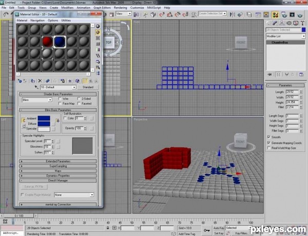 Creation of Blocking PXL: Step 8